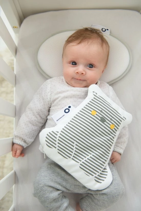 Doomoo Basics Baby Pillow - Klein Ergonomisch Hoofdkussentje 5 Doomoo Basics Baby Pillow - Klein Ergonomisch Hoofdkussentje - Afbeelding 3