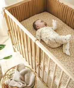 Noppies Quilted Muslin Bed Bumper Cot - Beige -Sophie Shop 550x824 26