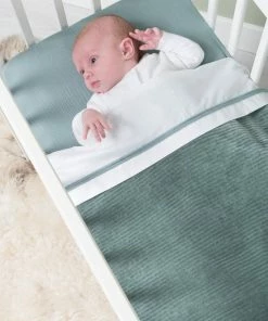 Baby's Only Ledikantdeken Teddy - Baby Deken Sense - Zeegroen -Sophie Shop 550x824 44