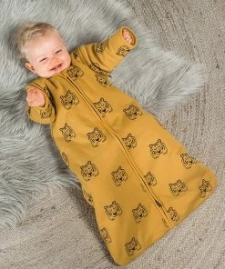 Jollein Baby Baby Winterslaapzak Met Afritsbare Mouw 90cm Tiger - Mustard -Sophie Shop 550x824 64