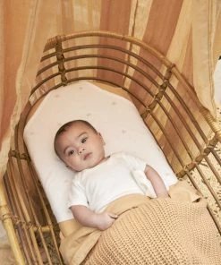 Meyco Ledikant Laken Uni 2-pack - 100x150cm - Camel/Warm Sand -Sophie Shop 550x825 130