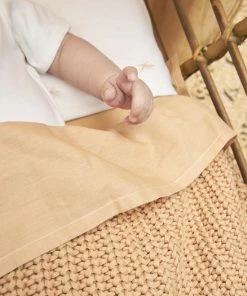Meyco Ledikant Laken Uni 2-pack - 100x150cm - Camel/Warm Sand -Sophie Shop 550x825 131