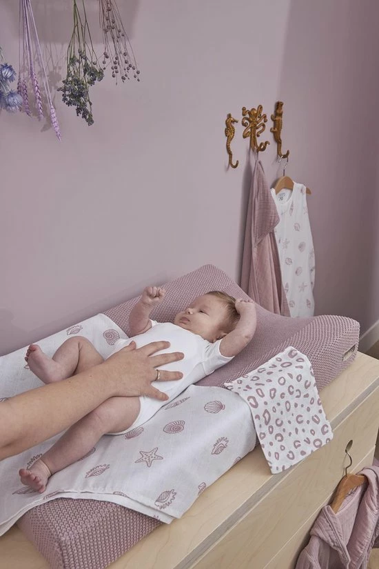 Meyco Shells Starterset - 9-pack - Hydrofiel - Lilac 5 Meyco Shells Starterset - 9-pack - Hydrofiel - Lilac - Afbeelding 3