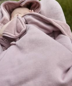 Meyco Voetenzak Knit Basic - Lilac -Sophie Shop 550x825 20