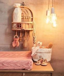 Jollein Aankleedkussenhoes Spring Knit 50x70cm - Rosewood 25 Jollein Aankleedkussenhoes Spring Knit 50x70cm - Rosewood -Sophie Shop 550x825 35