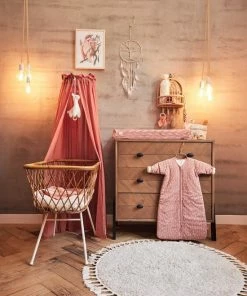 Jollein Aankleedkussenhoes Spring Knit 50x70cm - Rosewood 26 Jollein Aankleedkussenhoes Spring Knit 50x70cm - Rosewood -Sophie Shop 550x825 36