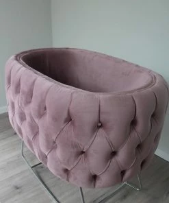 Merkloos BabyVelvet - Luxe Wieg - Roze -Sophie Shop 550x825 4