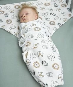 Meyco Animal Swaddlemeyco Inbakerdoek - Multicolour - 4-6 Maanden -Sophie Shop 550x825 50