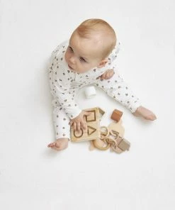 Meyco Mini Panther Baby Pyjama - 2-pack - Offwhite/sand - 62/68 -Sophie Shop 550x825 93