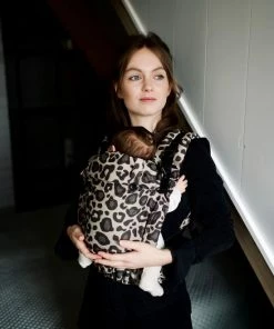 Draagzak Baby - Pure Baby Love - Click & Go - Panter Zwart/ecru - Maat 50-86 -Sophie Shop 550x826 10