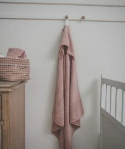 Koeka Baby Badcape Dijon Daily - 100x100cm - Roze -Sophie Shop 550x826 2