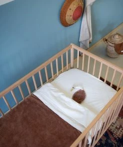 Koeka Baby Dekentje Wieg Teddy Vik - Bruin - 75x100cm -Sophie Shop 550x826 4