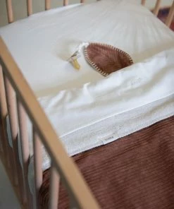 Koeka Baby Dekentje Wieg Teddy Vik - Bruin - 75x100cm -Sophie Shop 550x826 5