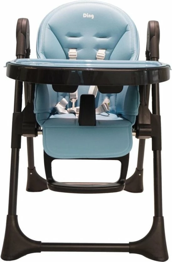 Ding Laze Kinderstoel - Blauw - Inklapbaar - Incl. Tafelblad En Veiligheidsriempje 22 Ding Laze Kinderstoel - Blauw - Inklapbaar - Incl. Tafelblad En Veiligheidsriempje - Afbeelding 20
