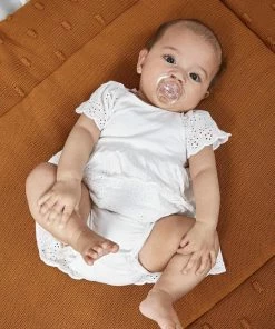 Meyco Knots Boxkleed - 77x97 Cm - Camel -Sophie Shop 550x837